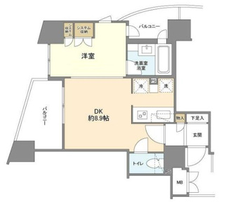 【間取り】 | イトーピアアルファシティ池袋 | 間取りです。