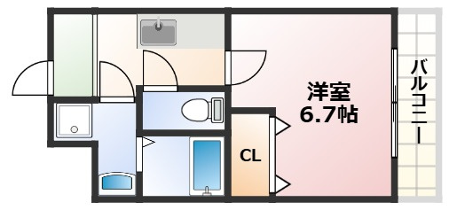 モアナコートの間取り
