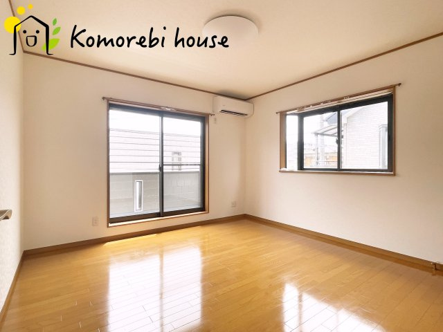 さいたま市北区日進町　中古戸建ての寝室|ゆとりの広さです