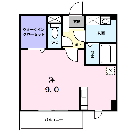 ヴィラ南屋敷の間取り