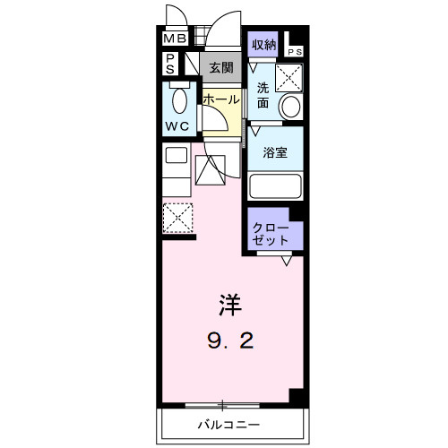 エスポワール　Ｉの間取り