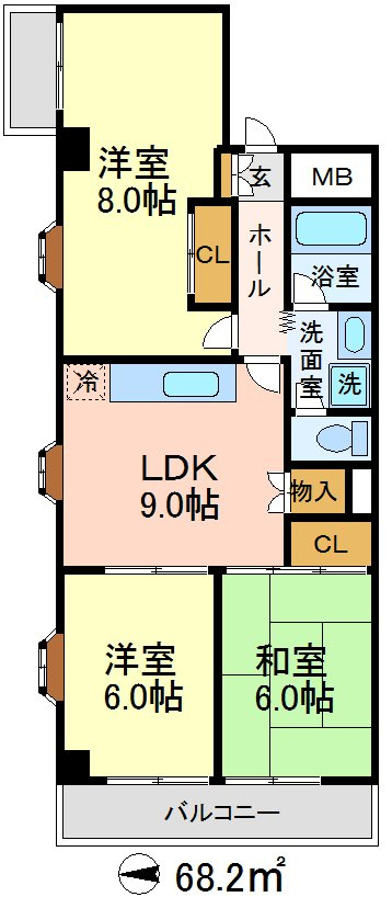 世田谷区千歳台３丁目の賃貸マンション