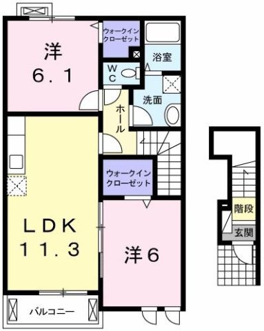 【間取り】 | マリン・ハイムⅠ