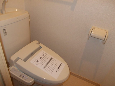 【トイレ】 | ブロード　ガーデンⅠ | シンプルで使いやすいトイレです