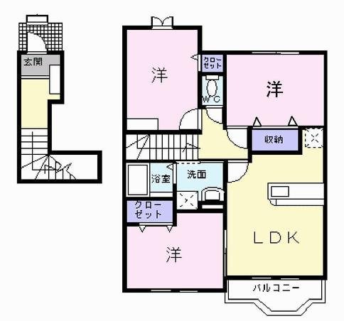 【間取り】 | グラディートⅠ