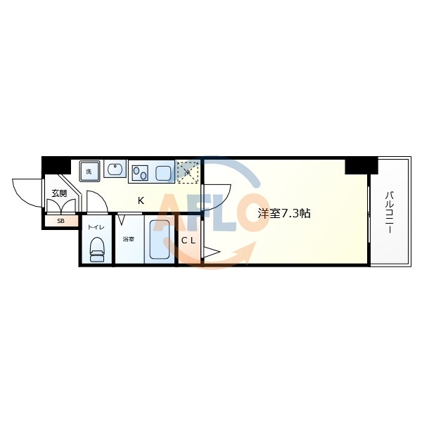 アップルガーデンコート城東の間取り|アップルガーデンコート城東　間取り