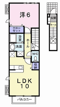 【間取り】 | ジェルメ　フレーシュ