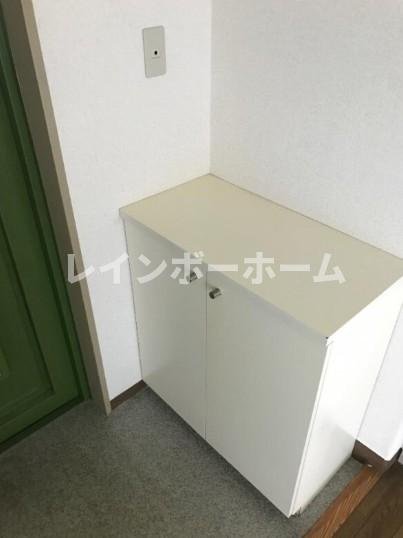 松戸市小金原９丁目の賃貸マンションの玄関|ゆったりとした玄関です