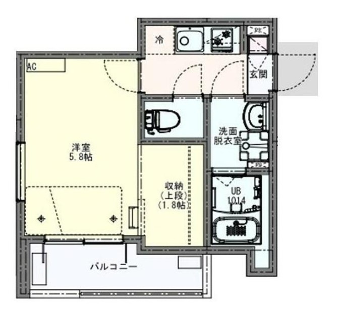 ＫＬＥＩＳ北越谷の間取り