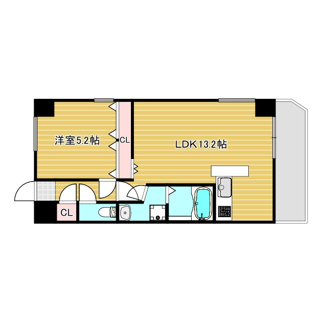 メゾンカジサンの間取り