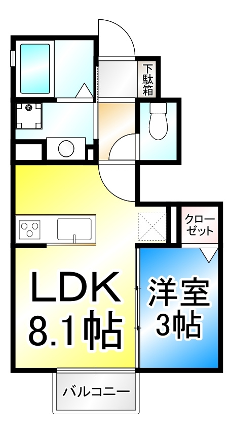 グランディスの間取り