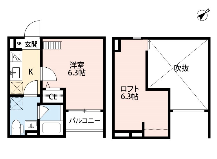 Impressive　Sumaの間取り