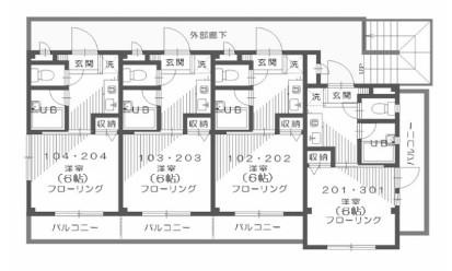 グランドール畑名の間取り