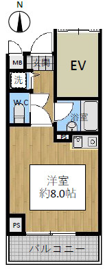 TATディナスティ西本町の間取り