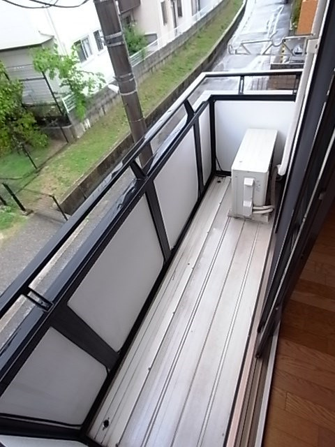 JMIハイツのバルコニー