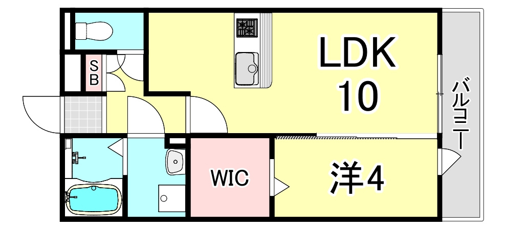 アーバンハイツ段上の間取り