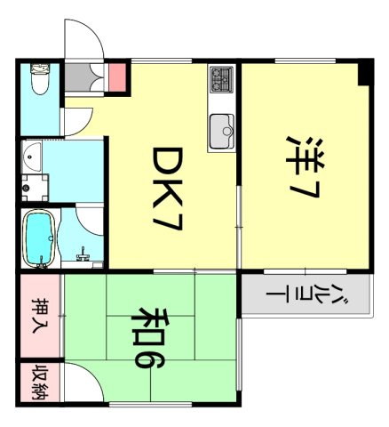 パサージュ北青木の間取り