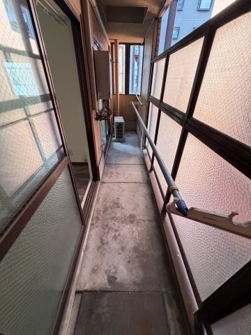 サンプラザ浪速Ⅰ番館のバルコニー