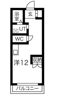 ライフデザイン江戸堀の間取り