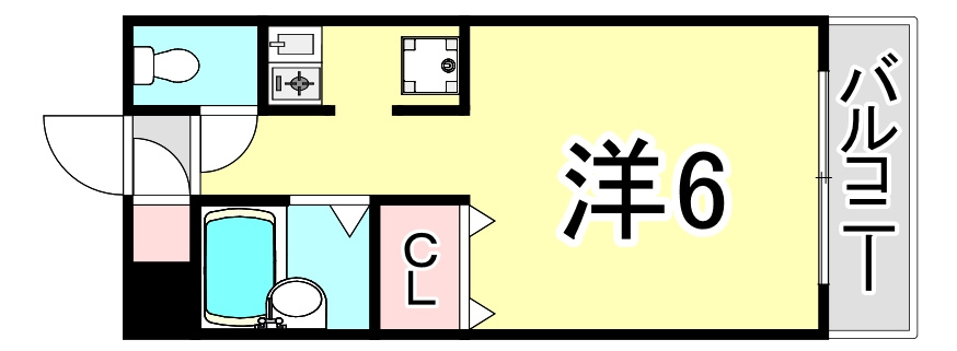 ダイドーメゾン西宮北口ⅩⅢの間取り