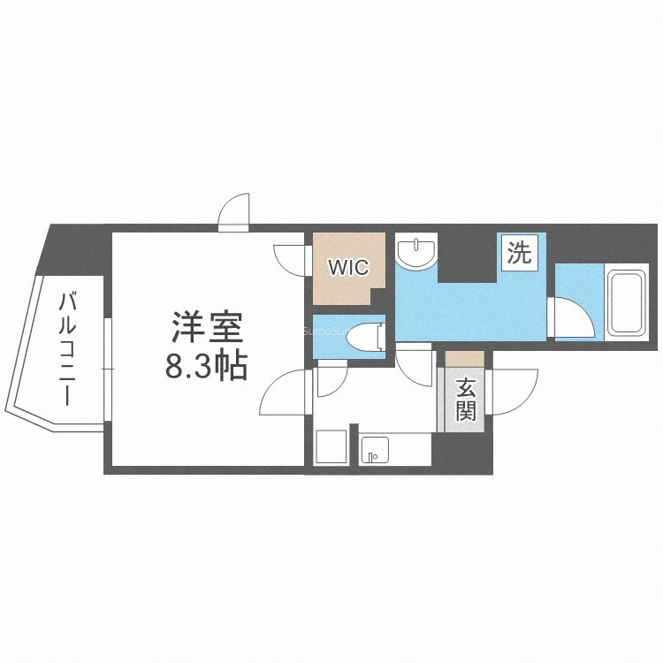 セイワパレス森ノ宮中央の間取り
