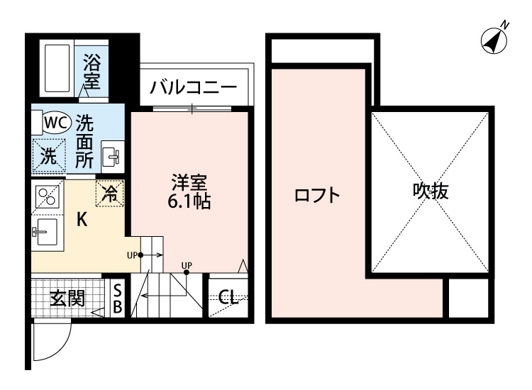 フェリーチェ井尻の間取り