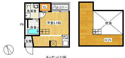 タスク麦野の間取り