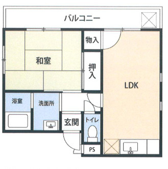 コンフォート名谷Ⅲの間取り