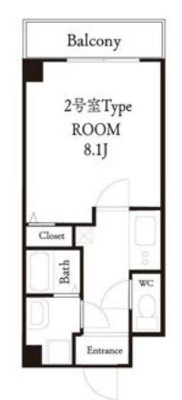 BLANCCOURT塚本の間取り