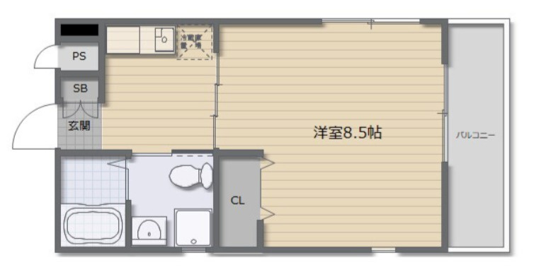 エスポワールの間取り