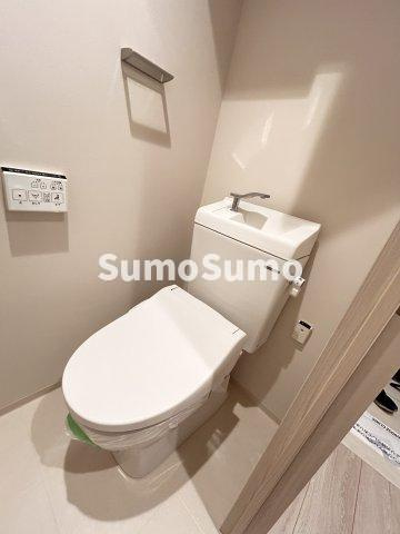 プライマルイプセ池尻大橋のトイレ|ゆったりとした空間のトイレです