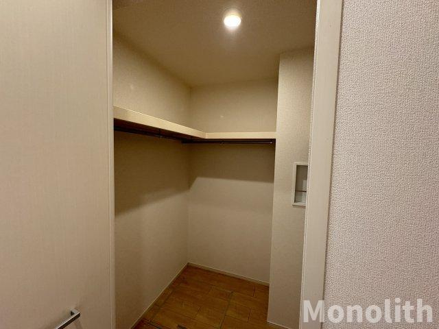 グレイスキャビン野田の収納
