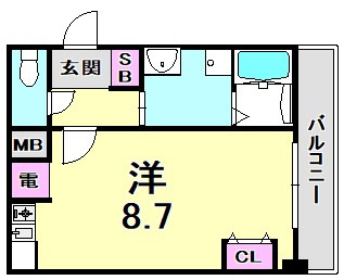 SANKOエグゼクティブアネックスの間取り