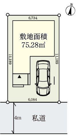 新座市栄5丁目　新築一戸建　西武池袋線　大泉学園の区画図