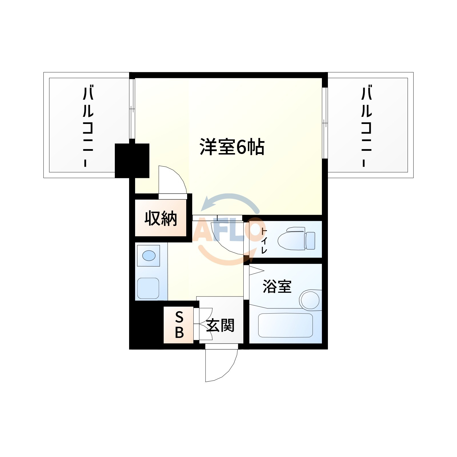 クレイン新大阪の間取り|間取り