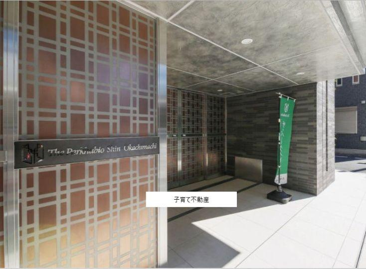 ザ・パークハビオ新御徒町のエントランス