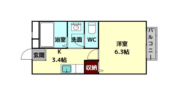 アルトセドロの間取り