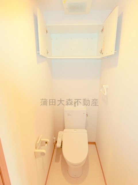 グランデュール千鳥のトイレ|温水洗浄便座付きのトイレ　