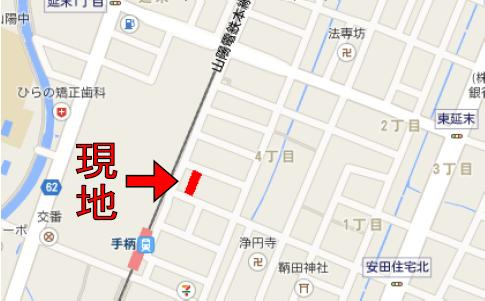 エクレシオ正木の地図