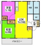 大野城市月の浦１丁目のアパートの画像