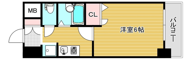 【間取り】 | エスリード深江橋