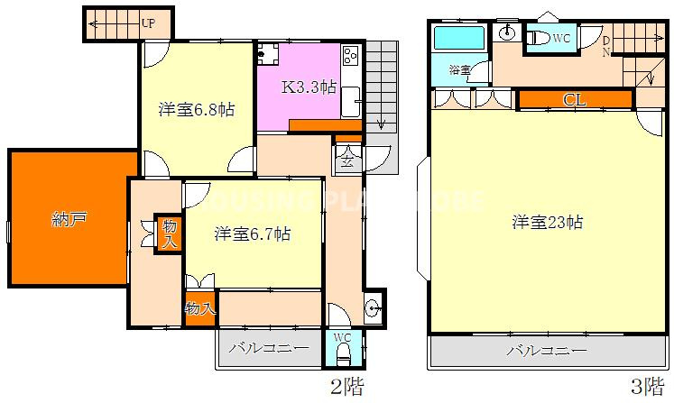 一ノ谷町4丁目貸家