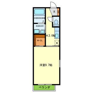 カーサコンフォールの間取り