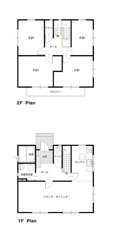小山市第2間々田　【中古住宅】の間取り
