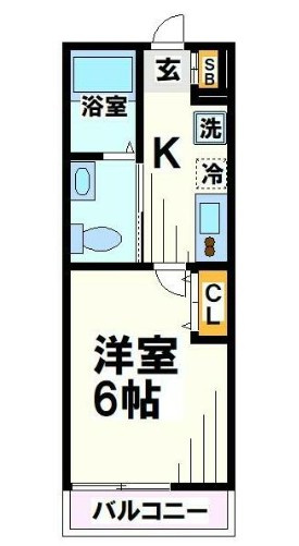 ソルブラン松戸の間取り