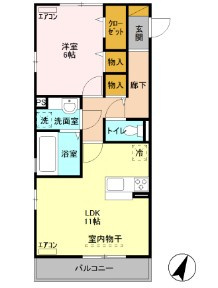 シャルム・エステートの間取り