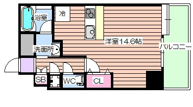 【間取り】 | セレニテ梅田北プレミアム