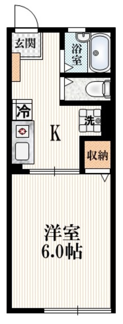 シティハイム　ハピネスの間取り|★内装リフォームされた綺麗なお部屋★