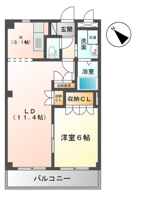ファインパレスの間取り