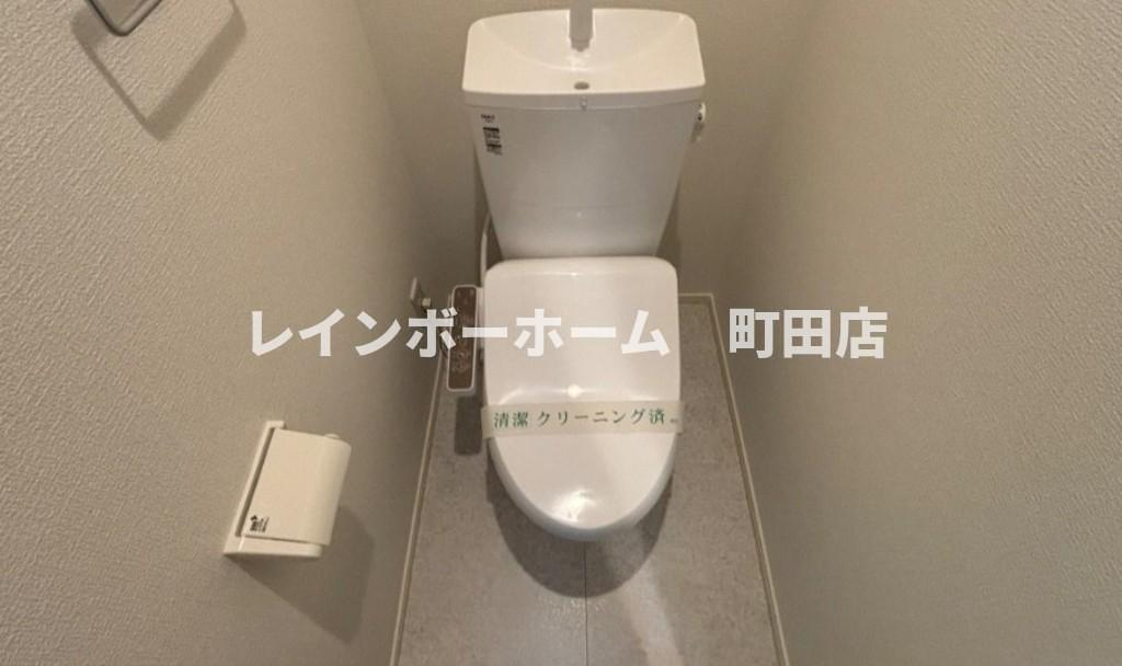 カインドネス西橋本※初期費用分割あと払いサービス利用可能物件のトイレ